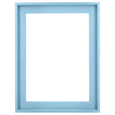 Skuggfogsram Matiz 50x50 cm | Light Blue (091) | Tom ram (utan glas/baksida)