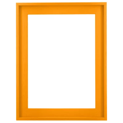 Skuggfogsram Matiz 50x50 cm | Light Orange (011) | Tom ram (utan glas/baksida)