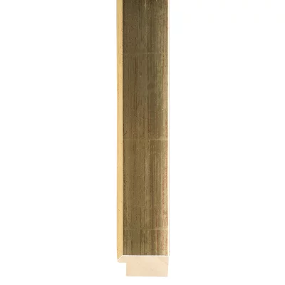 Træramme Alcala 21x29,7 cm (A4) | Antikguld | Normalglas (2 mm)