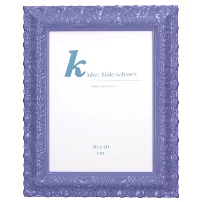 Barokkader Salamanca Color 30x40 cm | Iris (076) | normaal glas (2 mm)