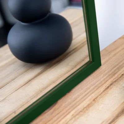 Vægspejl Prisma 20x30 cm | Mørkegrøn | Spejl (2 mm)