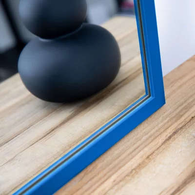 Vægspejl Prisma 20x30 cm | Mellemblå | Spejl (2 mm)