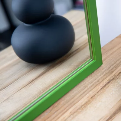 Vægspejl Prisma 20x30 cm | Mellemgrøn | Spejl (2 mm)