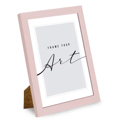 Cornice in plastica Isabella 30x40 cm | rosa | Vetro sintetico (2 mm)