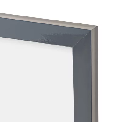 Cornice in plastica Maria 15x21 cm (A5) | antracite lucido | Vetro sintetico (2 mm)