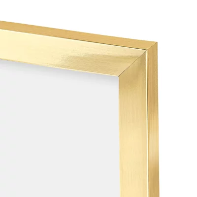 Cornice in plastica Maria 15x21 cm (A5) | dorato | Vetro sintetico (2 mm)