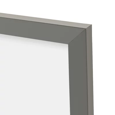 Cornice in plastica Maria 15x21 cm (A5) | grigio | Vetro sintetico (2 mm)