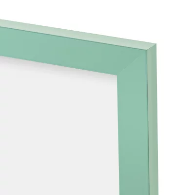 Cornice in plastica Maria 15x21 cm (A5) | verde chiaro | Vetro sintetico (2 mm)