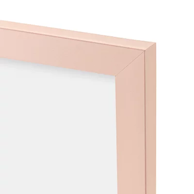 Cornice in plastica Maria 15x21 cm (A5) | rosa | Vetro sintetico (2 mm)