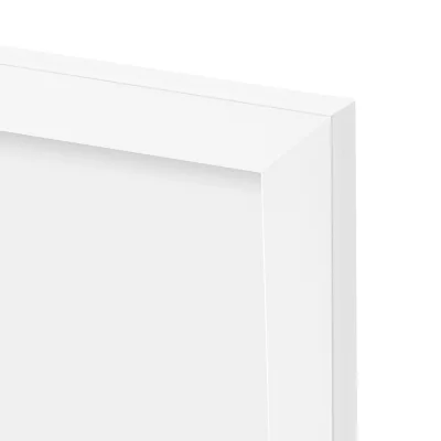 Cornice in plastica Maria 15x21 cm (A5) | bianco opaco | Vetro sintetico (2 mm)