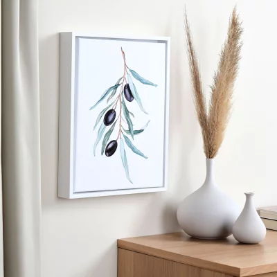 Baklijst Aurora 20x20 cm | wit | lege lijst (zonder glas en achterwand)
