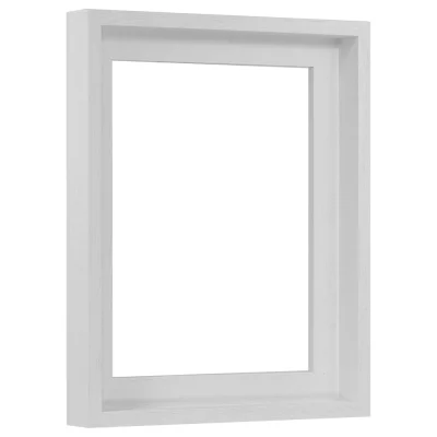 Baklijst Eclipse XL, wit 42x59,4 cm (A2) | wit | lege lijst (zonder glas en achterwand)