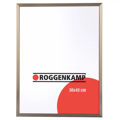 Alurahmen Profil K - Sonderzuschnitt bronze | Normalglas (3 mm)