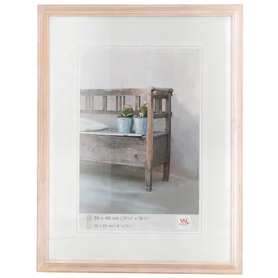 Houten kader Bench 10x15 cm | bruin | normaal glas (2 mm)