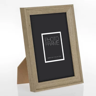 Kunststof kader Torino 10x15 cm | bruin | normaal glas (2 mm)