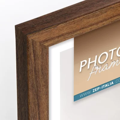 Houten kader Vivan 10x15 cm | bruin | normaal glas (2 mm)