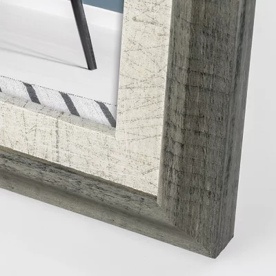 Houten kader Enna (MDF) 20x30 cm | grijs-wit | normaal glas (2 mm)