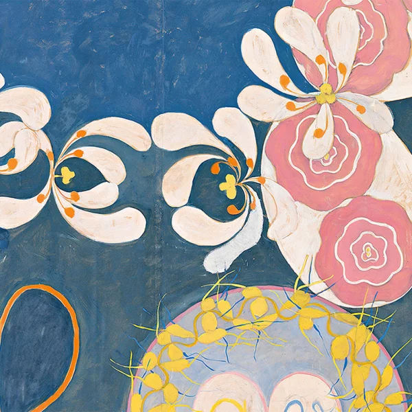 Poster mit Rahmen - Hilma af Klint - The Ten Largest, No. 1, Childhood 13x18 cm | Schwarz