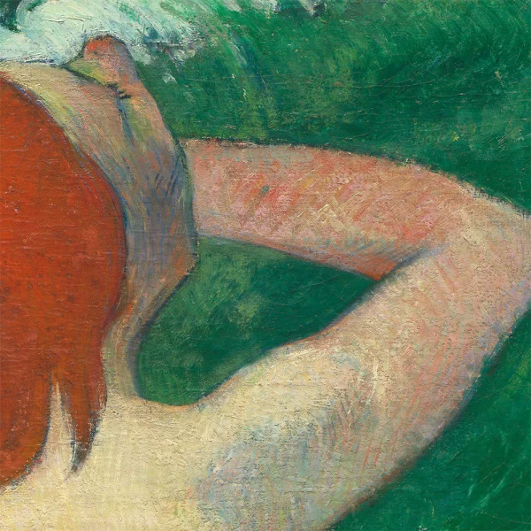 Poster mit Rahmen - Paul Gauguin - In the Waves 13x18 cm | Schwarz