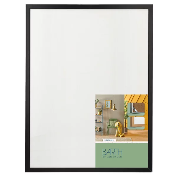 Cadre amovible en aluminium série 1125 13x18 cm | noir laqué | verre standard (2 mm)