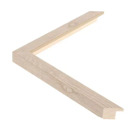 Cadre en bois WOODLAND I - sur mesure chêne clair feuilleté | verre standard (2 mm)