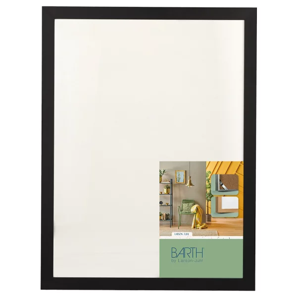 Alu Bilderrahmen BARTH - Serie 1828 - Maßanfertigung Schwarz | Normalglas (2 mm)