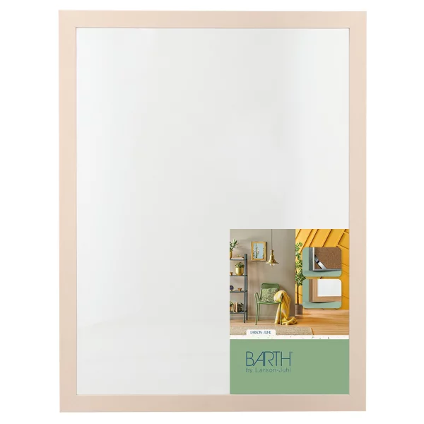 Cadre amovible en bois série 210 30x40 cm | peuplier laqué blanc | verre standard (2 mm)