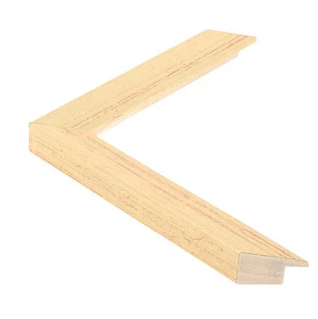Holz Bilderrahmen SENTO II 2,26 13x18 cm | Dänisch Gold, Seidenglanz | Normalglas (2 mm)