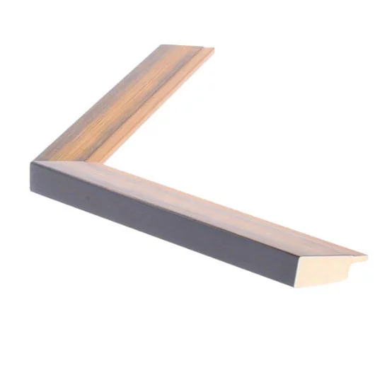 Cadre en bois DOMUS 27 - sur mesure bronze | verre standard (2 mm)