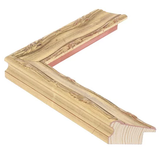 Holz Bilderrahmen CHATEAU 361 24x30 cm | Gold | Normalglas (2 mm)