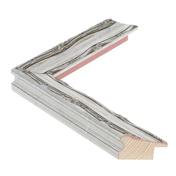 Holz Bilderrahmen CHATEAU 361 13x18 cm | Silber | Normalglas (2 mm)