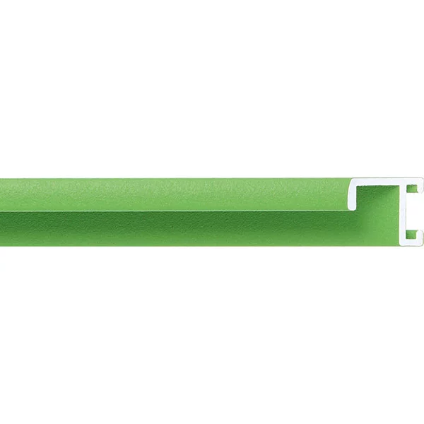 Cadre en aluminium série 404 20x30 cm | vert, revêtu par poudre | verre synthétique (2 mm)