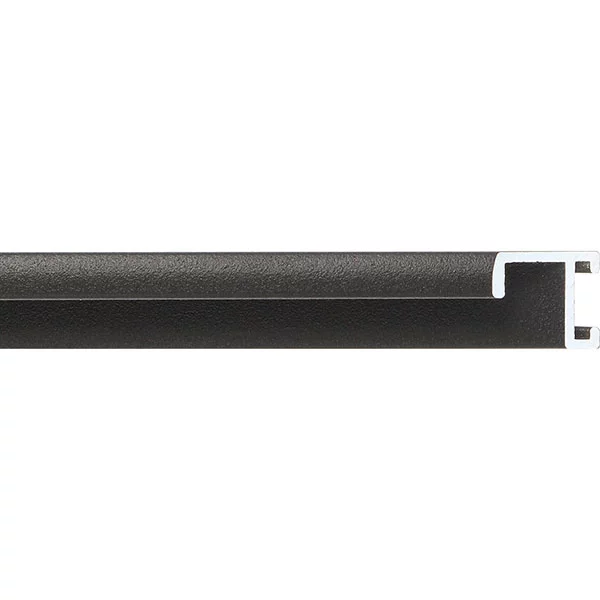 Cadre en aluminium série 404 - sur mesure noir, revêtu par poudre | verre standard (2 mm)