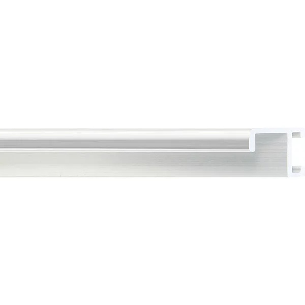 Cadre en aluminium série 404 - sur mesure argent poli, brossé | verre standard (2 mm)