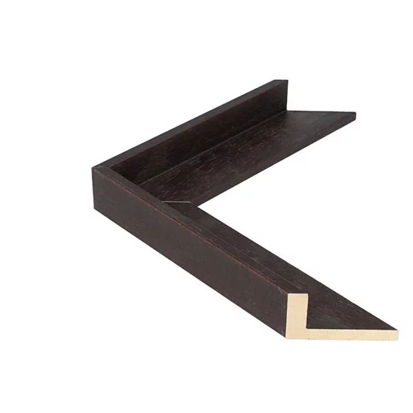 Caisse américaine AVANT I 4,05 13x18 cm | brun noix sur naturel | cadre vide (sans verre ni panneau arrière)