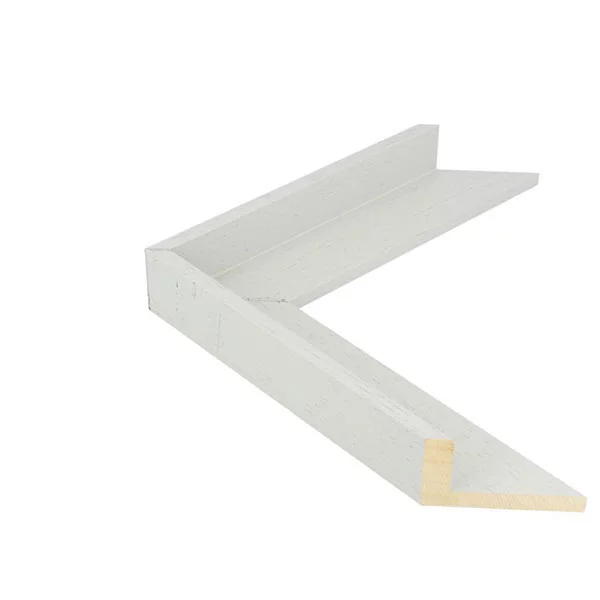 Baklijst AVANT I, 4,05 op maat lichtgrijs, zijdeglans, natuur | lege lijst (zonder glas en achterwand)