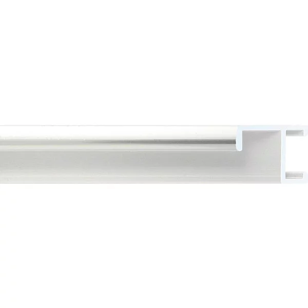 Cadre en aluminium série 411 - sur mesure argent poli, brossé | verre standard (2 mm)