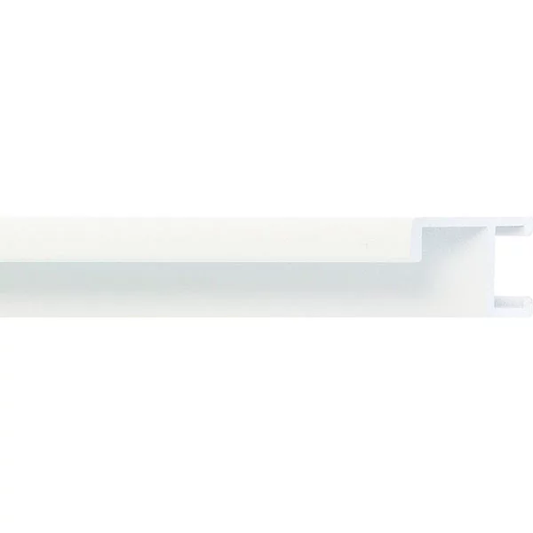 Cadre en aluminium série 411 - sur mesure blanc, revêtu par poudre | verre standard (2 mm)