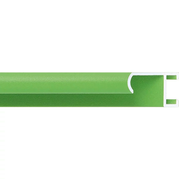 Cadre en aluminium série 415 20x30 cm | vert, revêtu par poudre | verre synthétique (2 mm)