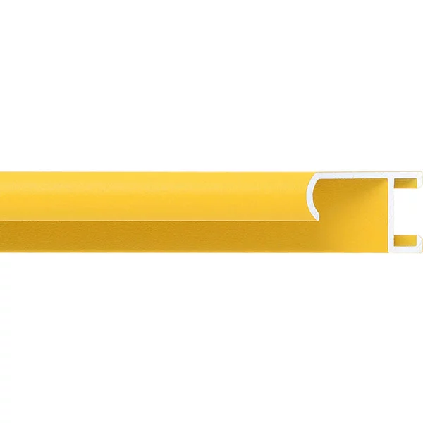 Cadre en aluminium série 415 - sur mesure jaune, revêtement en poudre | verre standard (2 mm)