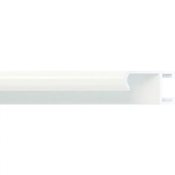 Cadre en aluminium série 415 - sur mesure blanc, laqué | verre standard (2 mm)