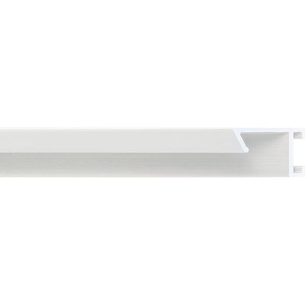 Alu-Bilderrahmen Serie 421 - Zuschnitt Silber matt, gebürstet | Normalglas (2 mm)