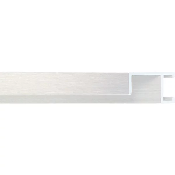 Alu Bilderrahmen Serie 450 24x30 cm | Silber matt, gebürstet | Normalglas (2 mm)