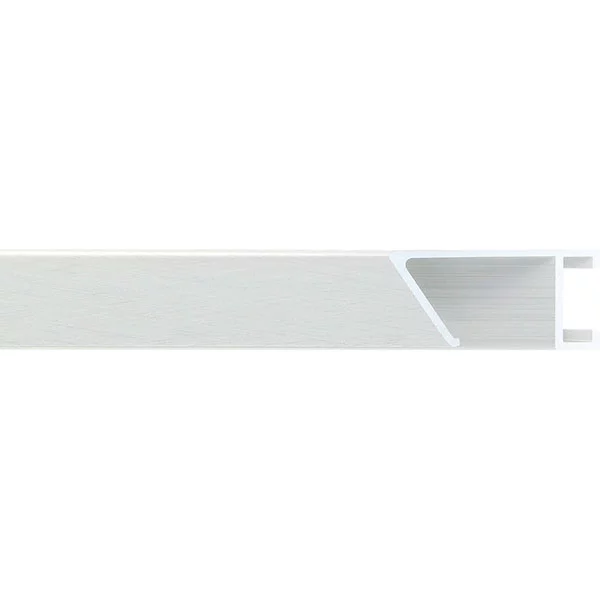Alu Bilderrahmen Serie 451 42x59,4 cm (A2) | Silber matt, kreuzgebürstet | Normalglas (2 mm)