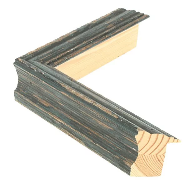 Holz Bilderrahmen Brittany 2.8 42x59,4 (A2) | Schwarzgrau | Normalglas (2 mm)