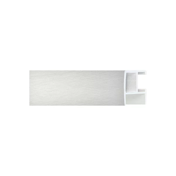 Cadre en aluminium série 462 20x30 cm | argent mat, brossé en croix | verre synthétique (2 mm)