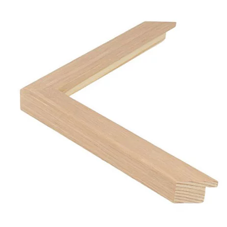 Cadre en bois TOUCHWOOD ART 20 - sur mesure placage chêne véritable | verre standard (2 mm)
