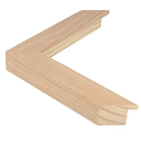 Cadre en bois TOUCHWOOD ART 30 - sur mesure placage chêne véritable | cadre vide (sans verre ni panneau arrière)