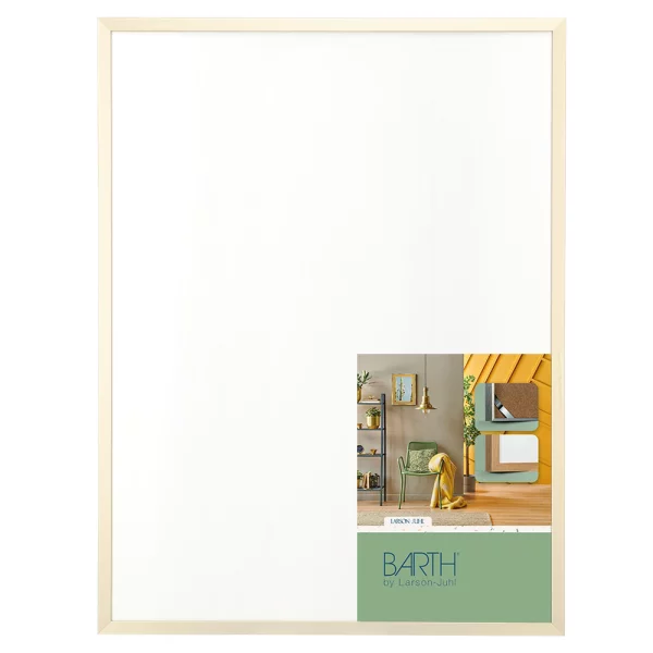 Alu Bilderrahmen BARTH - Serie 916 - Maßanfertigung Gold | Normalglas (2 mm)