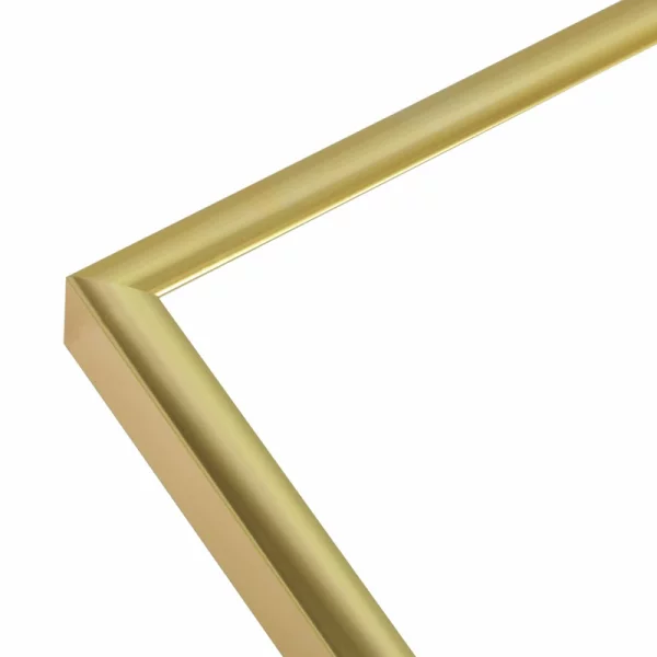 Cadre en aluminium Liz 10x15 cm | or | verre standard (2 mm)